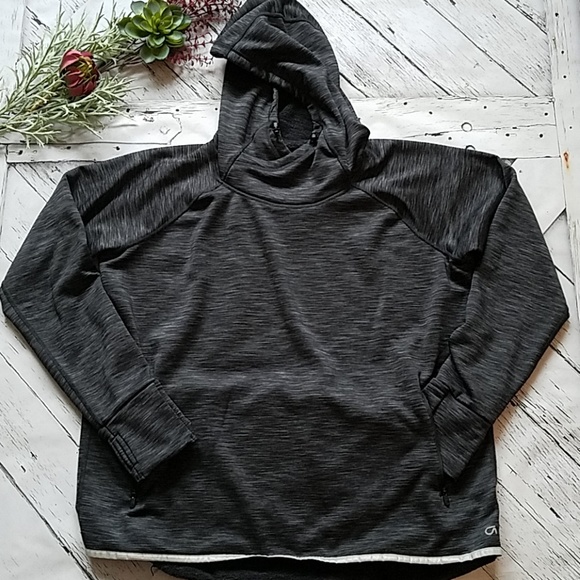 GAP Tops - ⬇️ GapFit Space-Dye Reflective Thumb Sleeve Hoodie